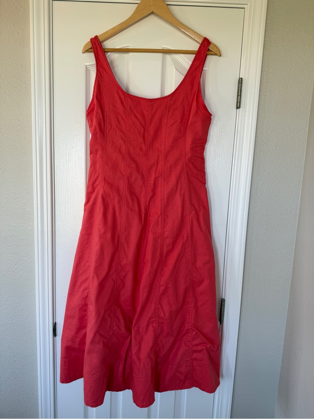 Banana Republic Sleeveless A-Line Salmon Pink Dress